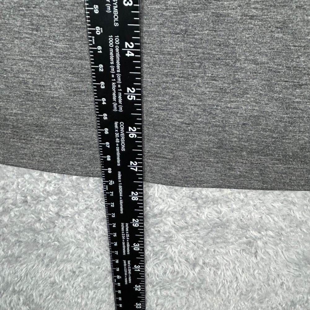 Lululemon Mens Short Sleeve Polo Shirt Heathered Charcoal Grey Activewear Golf - Picture 7 of 8